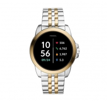 product image: Fossil Gen 5E mit Gliederarmband silber/gold (FTW4051)